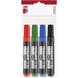 ICO Permanent 12 XXL 4db-os vegyes színes marker ICO_9580082004 small