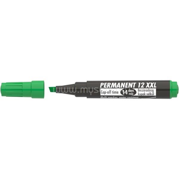 ICO Permanent 12 XXL zöld marker