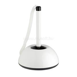 ICO Ügyféltoll, 0,8 mm, fehér-fekete tolltest, Lux kék ICO_57532 small