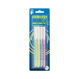 ICO Videotip Slim pasztell 4db-os vegyes színű szövegkiemelő ICO_9580121004 small