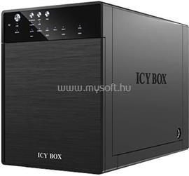 RAIDSONIC ICYBOX IB-3640SU3 External 4x3.5inch HDD case SATA to USB 3.0 eSATA JBOD Black IB-3640SU3 small