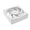 ID-COOLING Cooler 12cm - AF-1230-W (31,1dB, max. 143,90 m3/h, 4pin, PWM, Hydro bear, Daisy chain, 12cm, fehér) AF-1230-W small