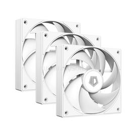 ID-COOLING AF-125-W TRIO 12cm ház hűtő ventilátor (29,85dB, max. 132,94 m3/h, 4pin, PWM, 3 x12cm, ARGB LED, fehér) AF-125-W_TRIO small
