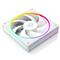 ID-COOLING Cooler 12cm - AF-127-ARGB-W (29,9dB, max. 132,52 m3/h, 4pin, PWM, 12cm, ARGB LED, fehér) AF-127-ARGB-W small