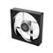 ID-COOLING Cooler 12cm - AS-120-ARGB-K (27,2dB, max. 98,54 m3/h, 4pin, PWM, 12cm, ARGB, fekete) AS-120-ARGB-K small