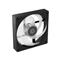 ID-COOLING Cooler 12cm - AS-120-ARGB-K (27,2dB, max. 98,54 m3/h, 4pin, PWM, 12cm, ARGB, fekete) AS-120-ARGB-K small