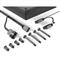 ID-COOLING Cooler 12cm - AS-120-ARGB-K (27,2dB, max. 98,54 m3/h, 4pin, PWM, 12cm, ARGB, fekete) AS-120-ARGB-K small