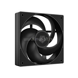 ID-COOLING Cooler 12cm - AS-120-K (27,2dB, max. 98,54 m3/h, 4pin, PWM, 12cm, fekete) AS-120-K small