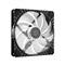 ID-COOLING WF-14025-XT ARGB 14cm hát hűtő ventilátor (31,2dB, max. 136,94 m3/h, 4pin PWM, A-RGB LED, fekete) WF-14025-XT_ARGB small