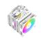 ID-COOLING CPU Cooler - FROZN A620 PRO XE ARGB SNOW (27,2dB; max 98,54 m3/h; 4Pin csatlakozó, 6 db heatpipe, 2x12cm) FROZN_A620_PRO_XE_ARGB_SNOW small