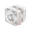 ID-COOLING CPU Cooler - FROZN A620 PRO XE ARGB SNOW (27,2dB; max 98,54 m3/h; 4Pin csatlakozó, 6 db heatpipe, 2x12cm) FROZN_A620_PRO_XE_ARGB_SNOW small