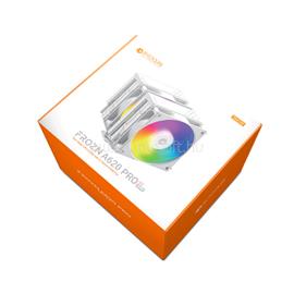ID-COOLING CPU Cooler - FROZN A620 PRO XE ARGB SNOW (27,2dB; max 98,54 m3/h; 4Pin csatlakozó, 6 db heatpipe, 2x12cm) FROZN_A620_PRO_XE_ARGB_SNOW small
