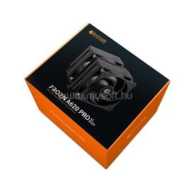 ID-COOLING CPU Cooler - FROZN A620 PRO XE BLACK (27,2dB; max 98,54 m3/h; 4Pin csatlakozó, 6 db heatpipe, 2x12cm) FROZN_A620_PRO_XE_BLACK small