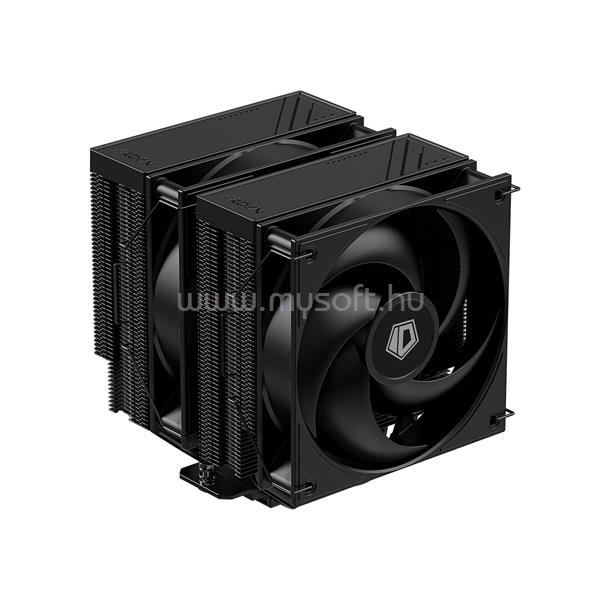 ID-COOLING CPU Cooler - FROZN A620 PRO XE BLACK (27,2dB; max 98,54 m3/h; 4Pin csatlakozó, 6 db heatpipe, 2x12cm)