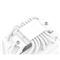 ID-COOLING CPU Cooler - SE-207-XT SLIM SNOW (15.2-35.2 dB; max 129,39 m3/h; 4Pin csatlakozó, 7 db heatpipe, 2x12cm, PWM) SE-207-XT_SLIM_SNOW small