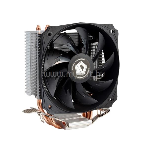ID-COOLING CPU Cooler - SE-213V2 (16-20,2dB; max. 95,14 m3/h; 4pin csatlakozó, 3 db heatpipe, 12cm, PWM)