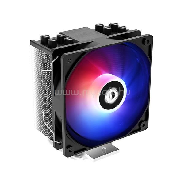 ID-COOLING CPU Cooler - SE-214-XT (13.8-30,5dB; max. 115,87 m3/h; 4pin, 4 db heatpipe, 12cm, PWM, LED)