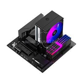 ID-COOLING CPU Cooler - SE-214-XT V2 (27,2dB; max. 98,54 m3/h; 4pin, 4 db heatpipe, 12cm, PWM) SE-214-XT_V2 small