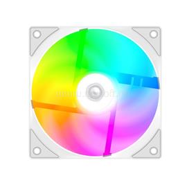ID-COOLING CPU Cooler - SE-214-XT V2 ARGB WHITE (27,7dB; max. 98,54 m3/h; 4pin, 4 db heatpipe, 12cm, PWM, A-RGB, fehér) SE-214-XT_V2_ARGB_WHITE small