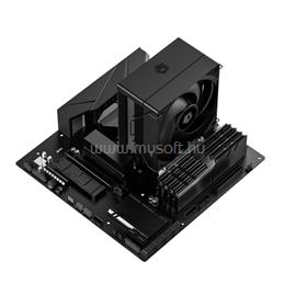 ID-COOLING CPU Cooler - SE-214-XT V2 BLACK (27,2dB; max. 98,54 m3/h; 4pin, 4 db heatpipe, 12cm, PWM) SE-214-XT_V2_BLACK small