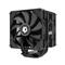 ID-COOLING CPU Cooler - SE-225-XT BLACK V2 (15.2-35.2 dB; max 129.39 m3/h; 4Pin csatlakozó, 5 db heatpipe, 2x12cm, PWM) SE-225-XT_BLACK_V2 small