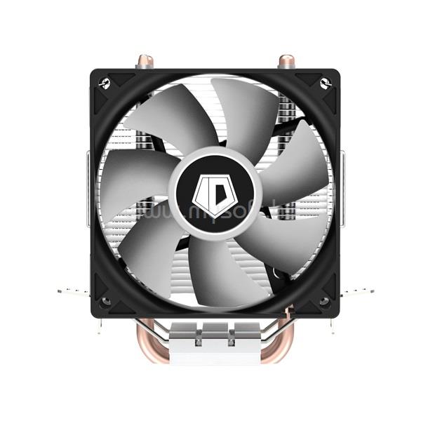 ID-COOLING CPU Cooler - SE-902-SD V2 (23,1dB; max. 63,61 m3/h, 3pin csatlakozó, 2 db heatpipe, 9cm)