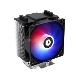 ID-COOLING SE-903-XT CPU hűtő (25,8dB; max. 77,81 m3/h, 4pin csatlakozó, 3 db heatpipe, 9cm, PWM,  LED) SE-903-XT small