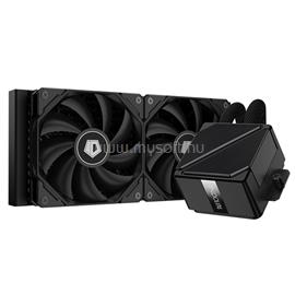 ID-COOLING DASHFLOW 240 BASIC BLACK CPU vízhűtés (15.2~35.2dB; max. 140,16 m3/h; 2x12cm, fekete) DASHFLOW_240_BASIC_BLACK small