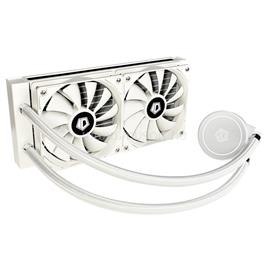 ID-COOLING CPU Water Cooler - FROSTFLOW X 240 SNOW (18-35,2dB; max. 126,57 m3/h; 2x12cm) FROSTFLOW_X_240_SNOW small