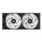 ID-COOLING CPU Water Cooler - FX240 TD (25dB; max. 98,54 m3/h; 2x12cm, A-RGB LED, fekete) FX240_TD small