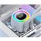 ID-COOLING CPU Water Cooler - FX240 TD WHITE (25dB; max. 98,54 m3/h; 2x12cm, A-RGB LED, fehér) FX240_TD_WHITE small