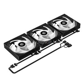 ID-COOLING CPU Water Cooler - FX360 LCD (27.2dB; max.98,54 m3/h; 3x12cm, A-RGB, fekete) FX360_LCD small