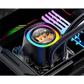 ID-COOLING CPU Water Cooler - FX360 LCD (27.2dB; max.98,54 m3/h; 3x12cm, A-RGB, fekete) FX360_LCD small