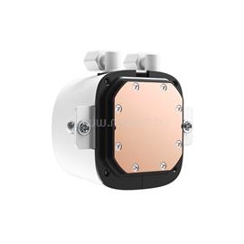 ID-COOLING CPU Water Cooler - FX360 LCD WHITE (27.2dB; max.98,54 m3/h; 3x12cm, A-RGB, fehér) FX360_LCD_WHITE small