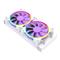ID-COOLING CPU Water Cooler - PINKFLOW 240 DIAMOND PURPLE (16,3-33,5dB; max. 93,78 m3/h; 2x12cm) PINKFLOW_240_DIAMOND_PURPLE small