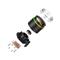 ID-COOLING CPU Water Cooler - Space SL240 V2 (25dB; max. 135,41 m3/h; 2x12cm, A-RGB LED, fekete) SL240_V2 small
