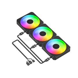 ID-COOLING CPU Water Cooler - Space SL360 V2 (25dB; max. 135,41 m3/h; 3x12cm, A-RGB LED, fekete) SL360_V2 small