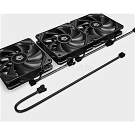 ID-COOLING FX360 PRO CPU vízhűtés (35,2dB; max. 140,16 m3/h; 3x12cm, fekete) FX360_PRO small