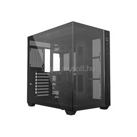 ID-COOLING Számítógépház - VIEW 510 (ablakos, venti nélkül, BTF, ATX, USB3.0, 1xUSB-C, fekete) VIEW_510 small