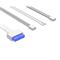 ID-COOLING Számítógépház - WARE 510 WH (ablakos, venti nélkül, ATX, USB3.0, 1xUSB-C, 1xUSB2.0, fehér) WARE_510_WH small