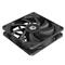 ID-COOLING TF-12025-PRO-BLACK 12cm ház hűtő ventilátor (35.2dB, max. 140,16 m3/h, 4pin, PWM, 12cm) TF-12025-PRO-BLACK small