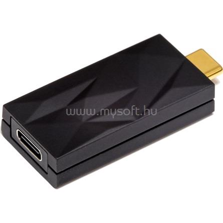 IFI iSilencer+ CC USB-C -> USB-C M/F zavarszűrő fekete