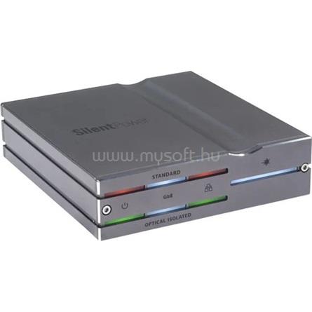 IFI LAN iPurifier Pro RJ45 -> RJ45 F/F aktív zavarszűrő ezüst
