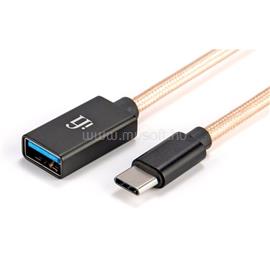 IFI USB-C -> USB-A 3.0 M/F OTG adatkábel 0.12m fekete-arany TYPE-C_OTG small