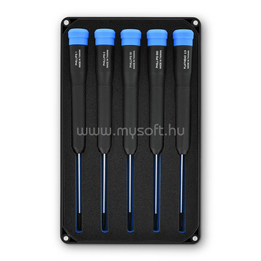 IFIXIT EU145396-2, Marlin Screwdriver Set - 5 Standard Precision Screwdrivers