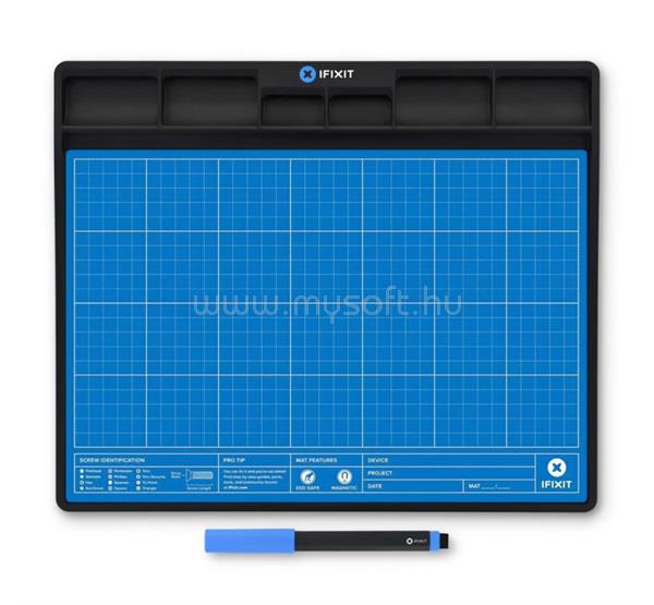 IFIXIT IFIXIT FIXMAT mágneses szerelő alátét 250x300x11mm, alkatrészrendező tálcák, SÖTÉTKÉK