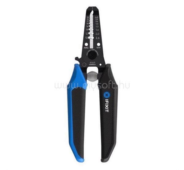 IFIXIT IFIXIT MANDIBLE vezetékcsupaszító fogó 30-10 AWG, ergonomikus markolat, FEKETE