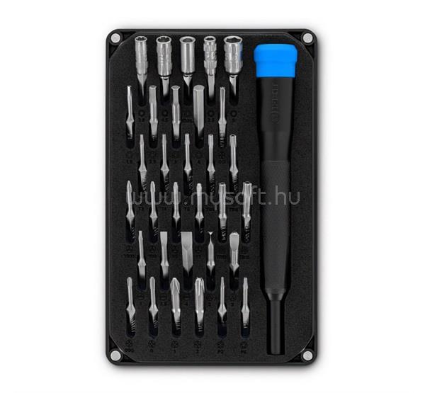 IFIXIT IFIXIT MORAY precíziós csavarhúzó készlet 32 bit, SIM tű, FEKETE