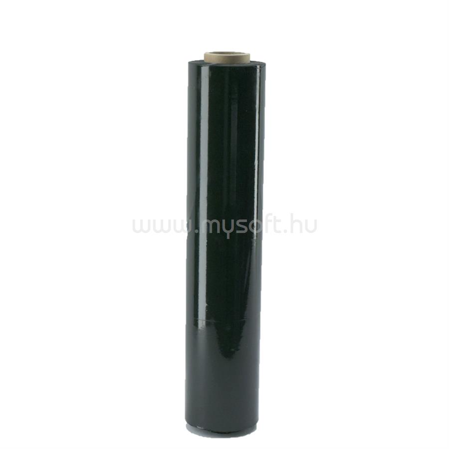 IGEPA Kézi stretch fekete fólia (500mm szélesség | 1,6 kg bruttó súly | 0,35 dkg csévesúly | 1,25kg fóliasúly)