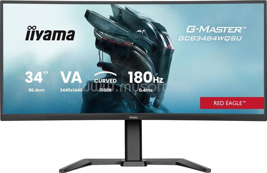IIYAMA G-Master GCB3484WQSU-B1 ívelt Monitor